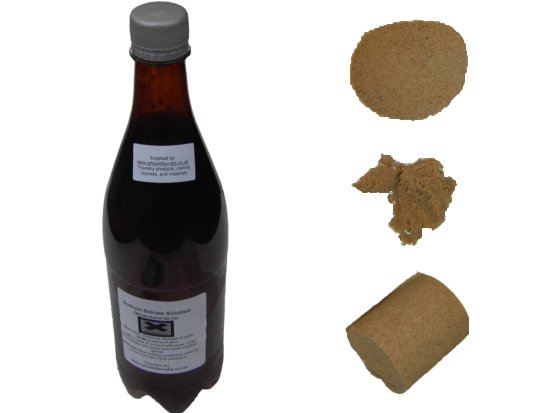 Sodium Silicate 250ml For making core sand)